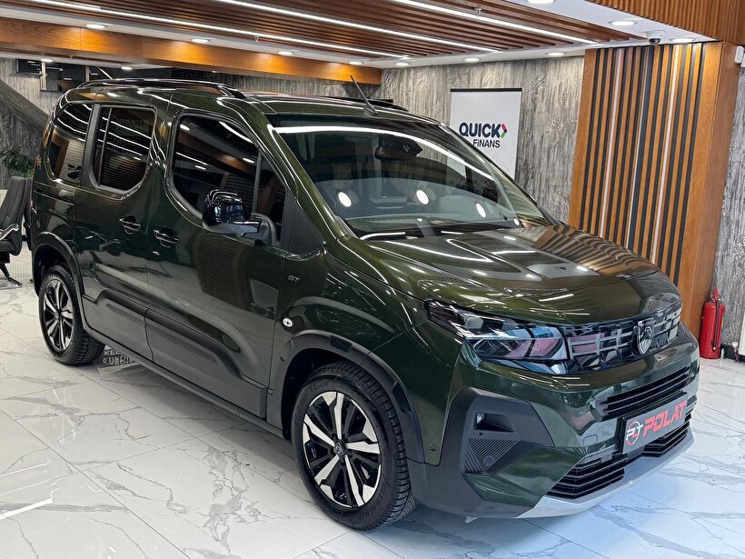 2025 Dizel Otomatik Peugeot Rifter Yeşil Polat Araç Dizayn Otomotiv İnşaat Sanayi Ve Ticaret Limited Şirketi