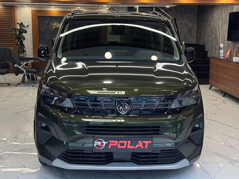 2025 Dizel Otomatik Peugeot Rifter Yeşil Polat Araç Dizayn Otomotiv İnşaat Sanayi Ve Ticaret Limited Şirketi