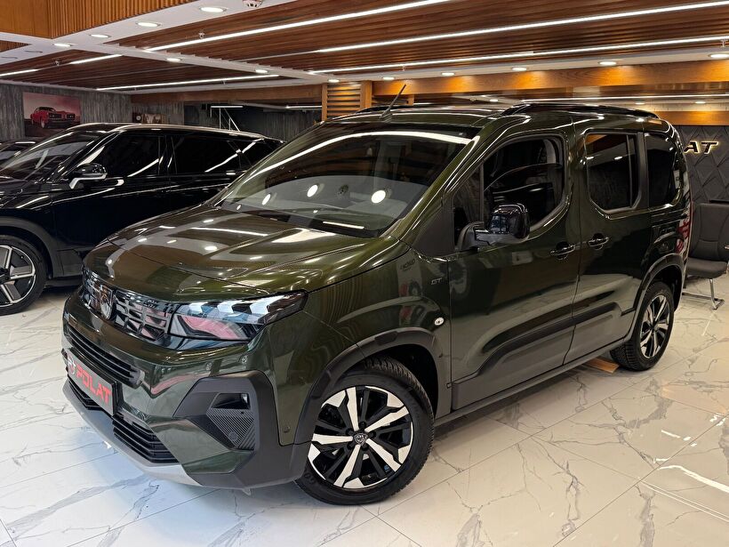 2025 Dizel Otomatik Peugeot Rifter Yeşil Polat Araç Dizayn Otomotiv İnşaat Sanayi Ve Ticaret Limited Şirketi