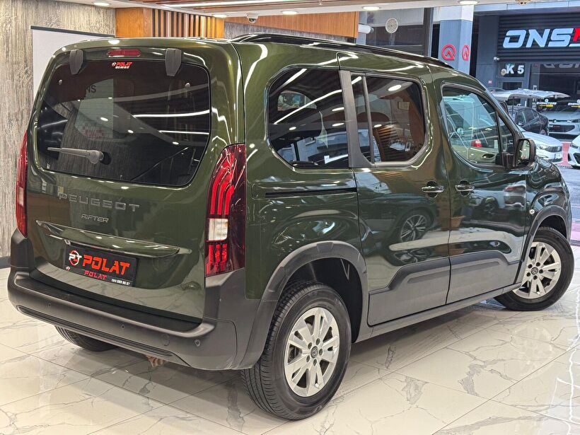 2024 Dizel Otomatik Peugeot Rifter Yeşil Polat Araç Dizayn Otomotiv İnşaat Sanayi Ve Ticaret Limited Şirketi
