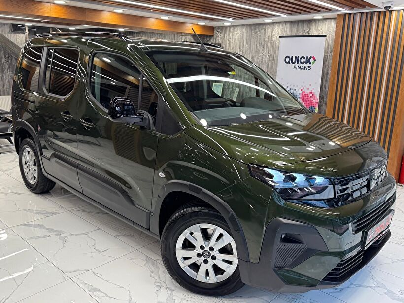 2024 Dizel Otomatik Peugeot Rifter Yeşil Polat Araç Dizayn Otomotiv İnşaat Sanayi Ve Ticaret Limited Şirketi