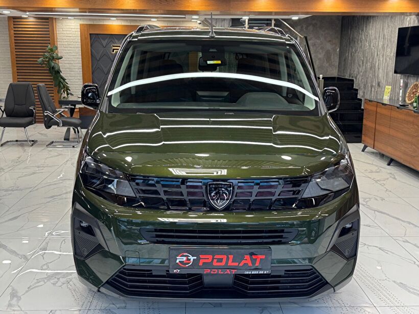 2024 Dizel Otomatik Peugeot Rifter Yeşil Polat Araç Dizayn Otomotiv İnşaat Sanayi Ve Ticaret Limited Şirketi