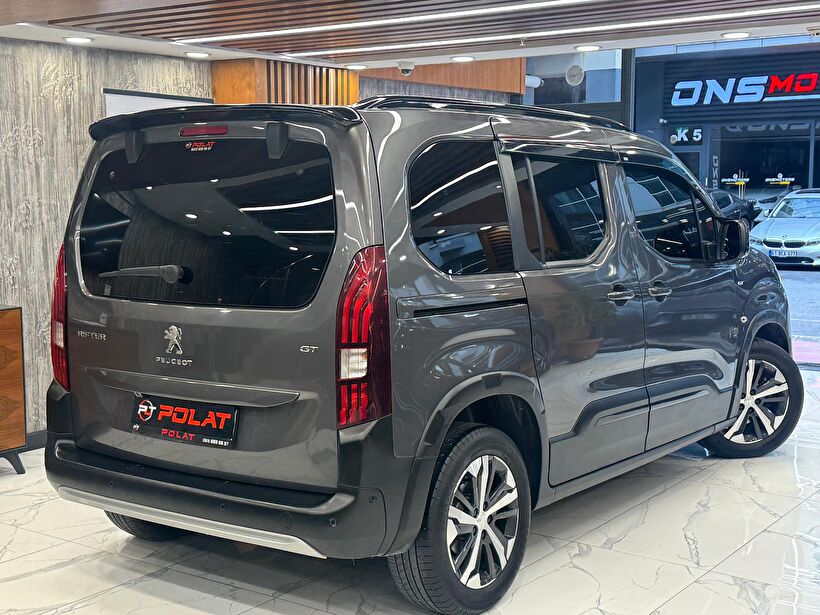 2024 Dizel Otomatik Peugeot Rifter Gri Polat Araç Dizayn Otomotiv İnşaat Sanayi Ve Ticaret Limited Şirketi