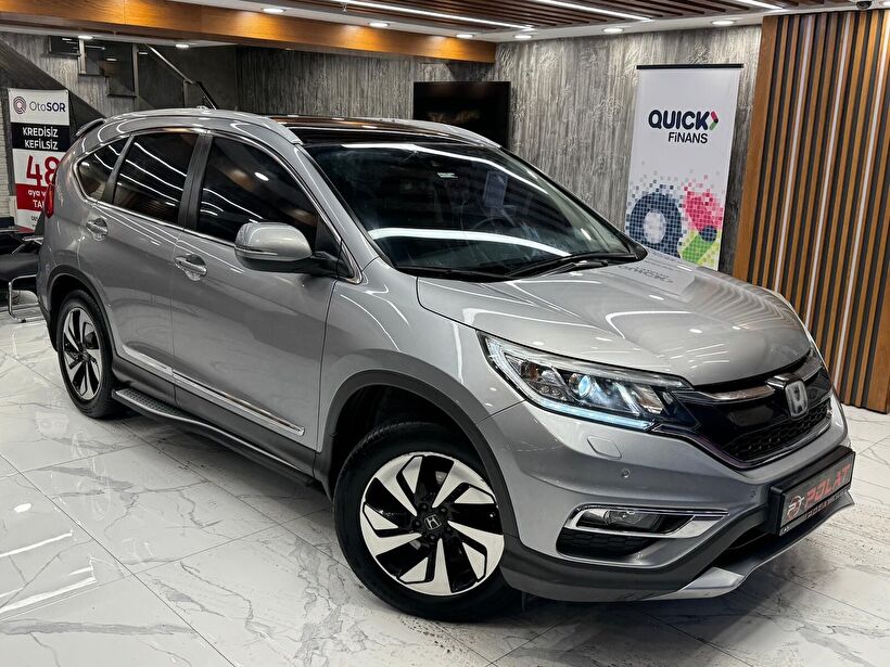 2017 Dizel Otomatik Honda CR-V Gümüş Gri Polat Araç Dizayn Otomotiv İnşaat Sanayi Ve Ticaret Limited Şirketi