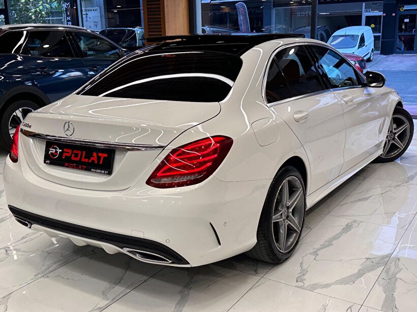 2018 Dizel Otomatik Mercedes-Benz C Beyaz Polat Araç Dizayn Otomotiv İnşaat Sanayi Ve Ticaret Limited Şirketi
