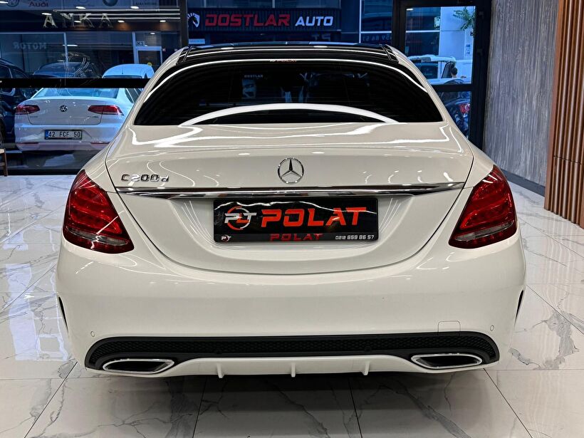 2018 Dizel Otomatik Mercedes-Benz C Beyaz Polat Araç Dizayn Otomotiv İnşaat Sanayi Ve Ticaret Limited Şirketi
