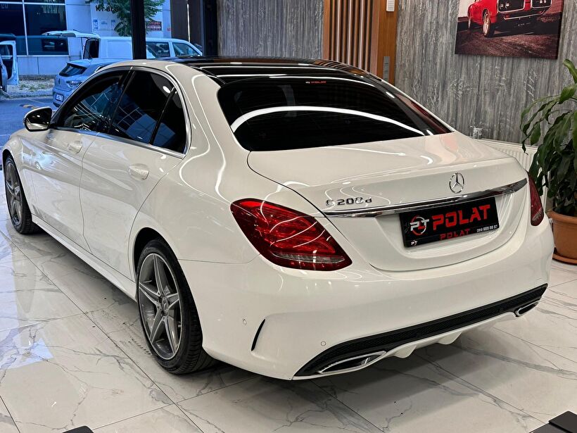 2018 Dizel Otomatik Mercedes-Benz C Beyaz Polat Araç Dizayn Otomotiv İnşaat Sanayi Ve Ticaret Limited Şirketi
