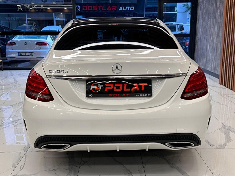 2018 Dizel Otomatik Mercedes-Benz C Beyaz Polat Araç Dizayn Otomotiv İnşaat Sanayi Ve Ticaret Limited Şirketi