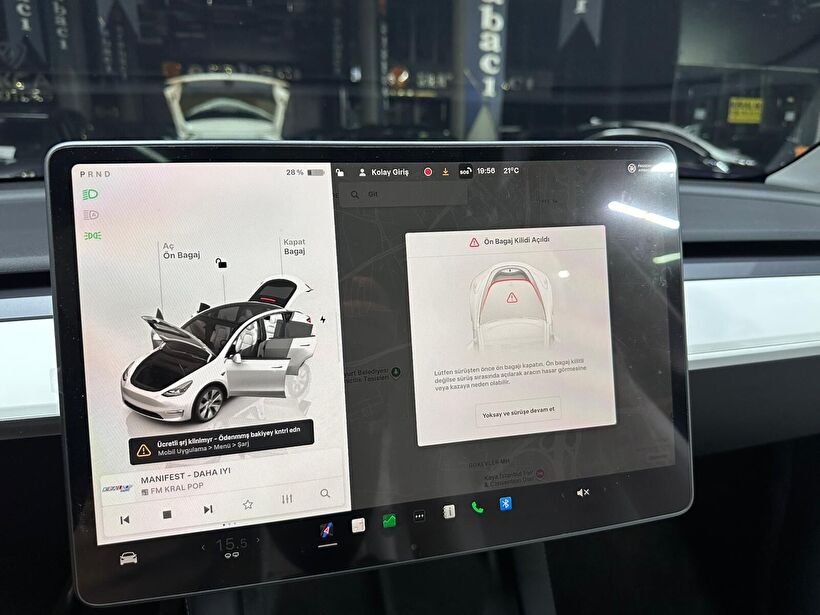 2024 Elektrik Otomatik Tesla Model Y Beyaz Polat Araç Dizayn Otomotiv İnşaat Sanayi Ve Ticaret Limited Şirketi