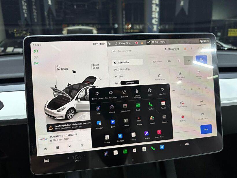 2024 Elektrik Otomatik Tesla Model Y Beyaz Polat Araç Dizayn Otomotiv İnşaat Sanayi Ve Ticaret Limited Şirketi