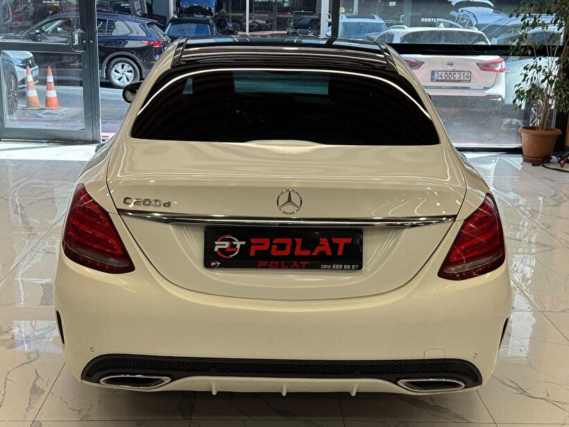2016 Dizel Otomatik Mercedes-Benz C Serisi Beyaz Polat Araç Dizayn Otomotiv İnşaat Sanayi Ve Ticaret Limited Şirketi
