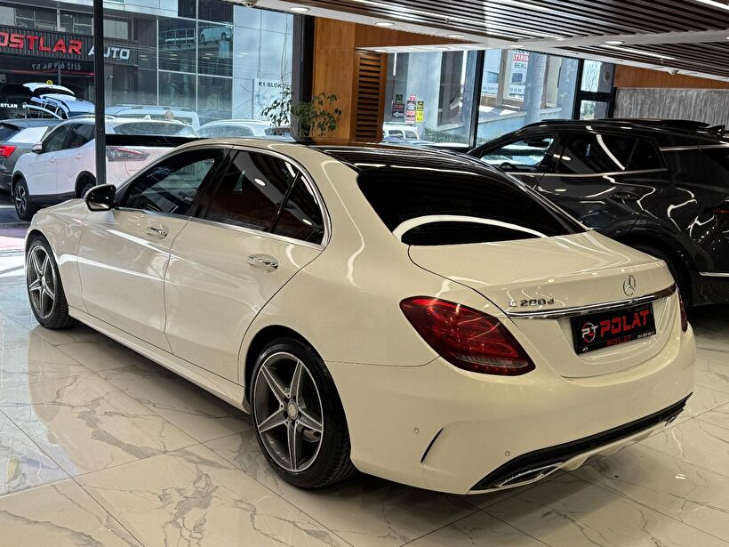 2016 Dizel Otomatik Mercedes-Benz C Serisi Beyaz Polat Araç Dizayn Otomotiv İnşaat Sanayi Ve Ticaret Limited Şirketi