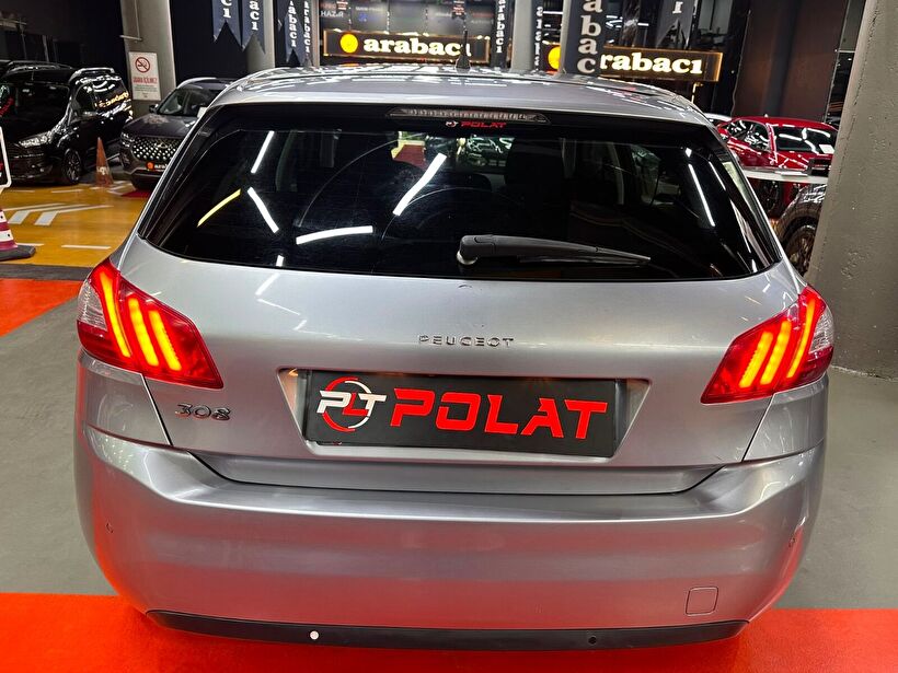 2015 Benzin Otomatik Peugeot 308 Gümüş Gri Polat Araç Dizayn Otomotiv İnşaat Sanayi Ve Ticaret Limited Şirketi