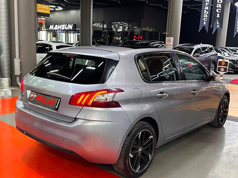 2015 Benzin Otomatik Peugeot 308 Gümüş Gri Polat Araç Dizayn Otomotiv İnşaat Sanayi Ve Ticaret Limited Şirketi