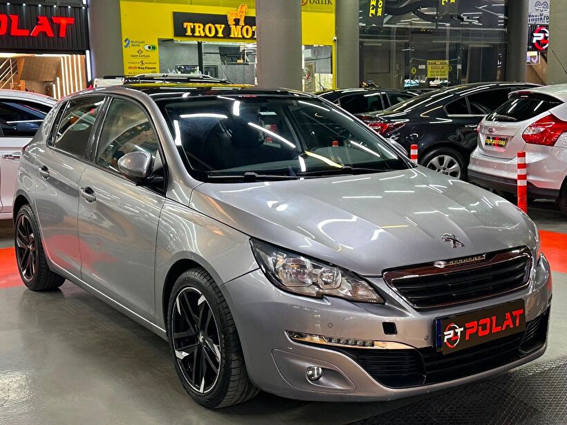 2015 Benzin Otomatik Peugeot 308 Gümüş Gri Polat Araç Dizayn Otomotiv İnşaat Sanayi Ve Ticaret Limited Şirketi