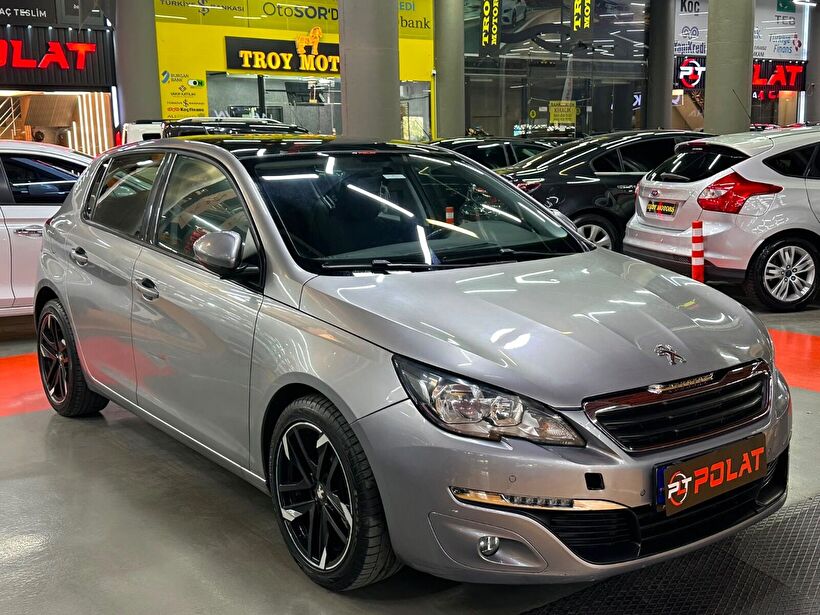 2015 Benzin Otomatik Peugeot 308 Gümüş Gri Polat Araç Dizayn Otomotiv İnşaat Sanayi Ve Ticaret Limited Şirketi