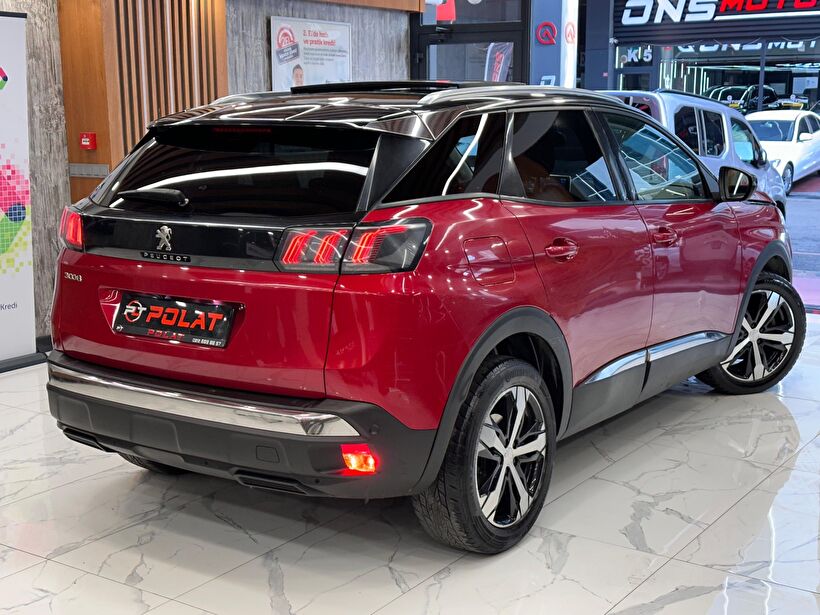 2021 Dizel Otomatik Peugeot 3008 Kırmızı Polat Araç Dizayn Otomotiv İnşaat Sanayi Ve Ticaret Limited Şirketi
