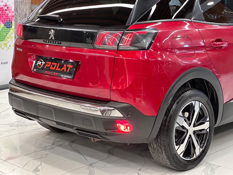 2021 Dizel Otomatik Peugeot 3008 Kırmızı Polat Araç Dizayn Otomotiv İnşaat Sanayi Ve Ticaret Limited Şirketi