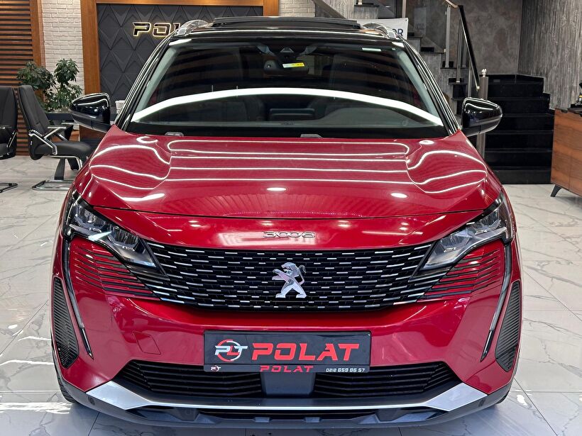 2021 Dizel Otomatik Peugeot 3008 Kırmızı Polat Araç Dizayn Otomotiv İnşaat Sanayi Ve Ticaret Limited Şirketi