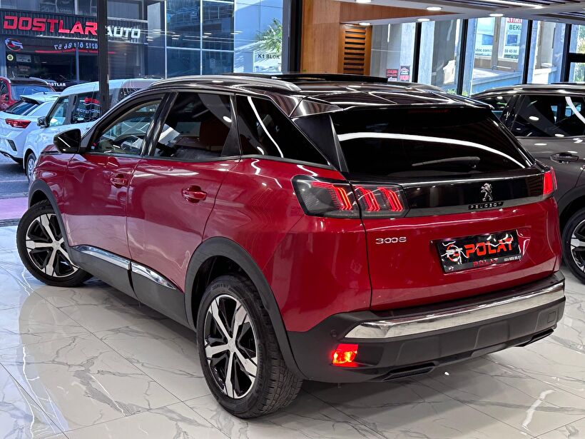 2021 Dizel Otomatik Peugeot 3008 Kırmızı Polat Araç Dizayn Otomotiv İnşaat Sanayi Ve Ticaret Limited Şirketi