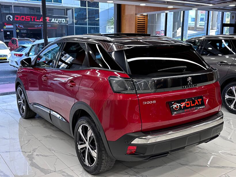 2021 Dizel Otomatik Peugeot 3008 Kırmızı Polat Araç Dizayn Otomotiv İnşaat Sanayi Ve Ticaret Limited Şirketi