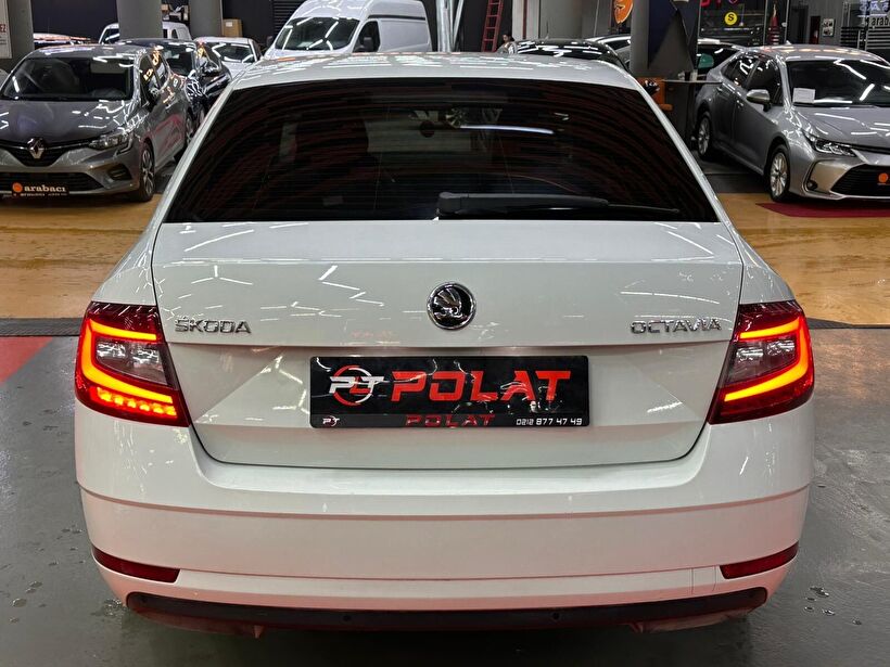 2018 Dizel Otomatik Skoda Octavia Beyaz Polat Araç Dizayn Otomotiv İnşaat Sanayi Ve Ticaret Limited Şirketi