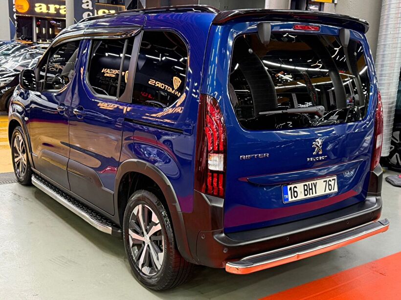 2024 Dizel Otomatik Peugeot Rifter Mavi Polat Araç Dizayn Otomotiv İnşaat Sanayi Ve Ticaret Limited Şirketi