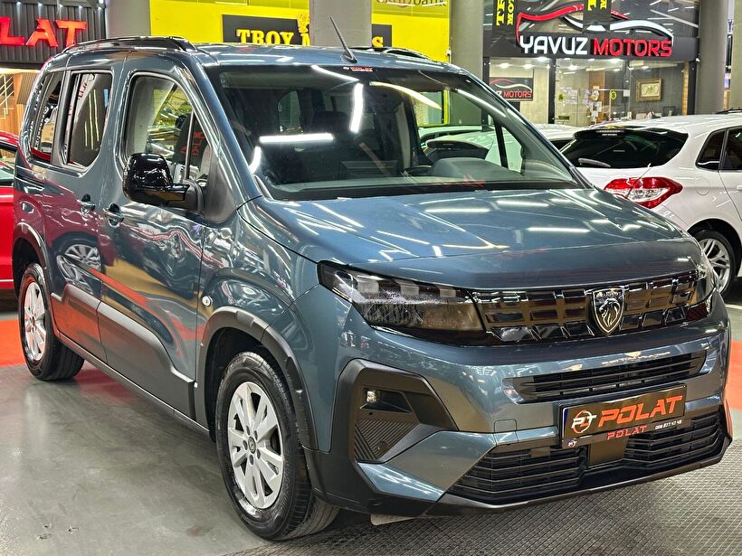 2024 Dizel Otomatik Peugeot Rifter Mavi Polat Araç Dizayn Otomotiv İnşaat Sanayi Ve Ticaret Limited Şirketi