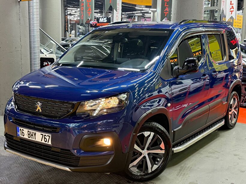 2024 Dizel Otomatik Peugeot Rifter Mavi Polat Araç Dizayn Otomotiv İnşaat Sanayi Ve Ticaret Limited Şirketi