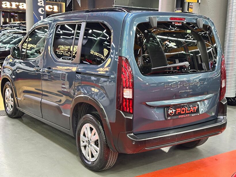 2024 Dizel Otomatik Peugeot Rifter Mavi Polat Araç Dizayn Otomotiv İnşaat Sanayi Ve Ticaret Limited Şirketi