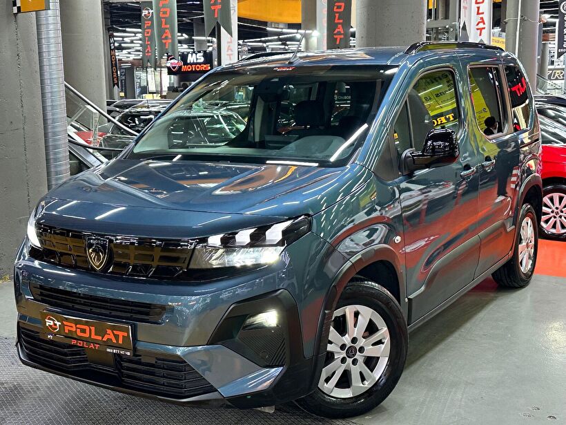 2024 Dizel Otomatik Peugeot Rifter Mavi Polat Araç Dizayn Otomotiv İnşaat Sanayi Ve Ticaret Limited Şirketi