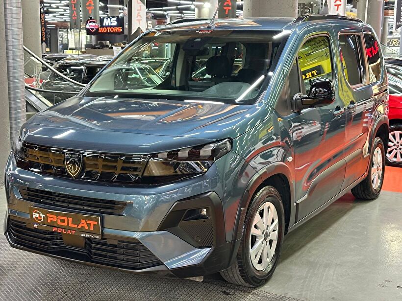 2024 Dizel Otomatik Peugeot Rifter Mavi Polat Araç Dizayn Otomotiv İnşaat Sanayi Ve Ticaret Limited Şirketi