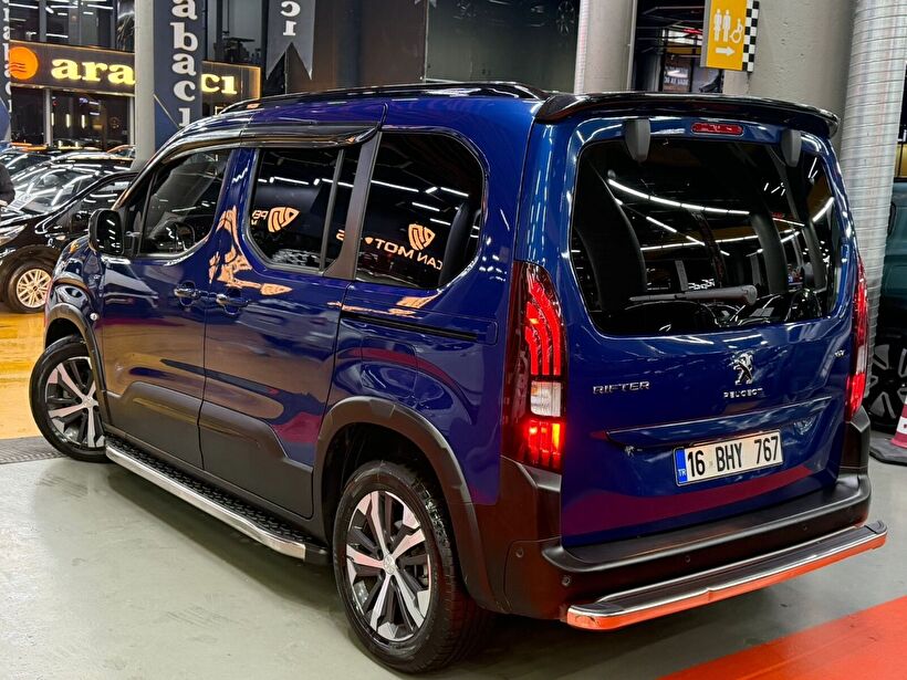 2024 Dizel Otomatik Peugeot Rifter Mavi Polat Araç Dizayn Otomotiv İnşaat Sanayi Ve Ticaret Limited Şirketi