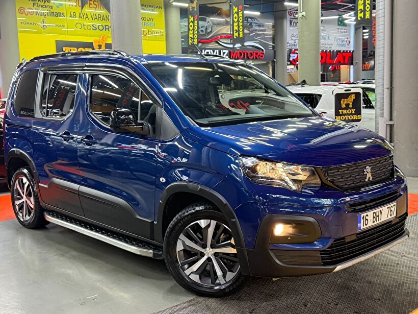 2024 Dizel Otomatik Peugeot Rifter Mavi Polat Araç Dizayn Otomotiv İnşaat Sanayi Ve Ticaret Limited Şirketi