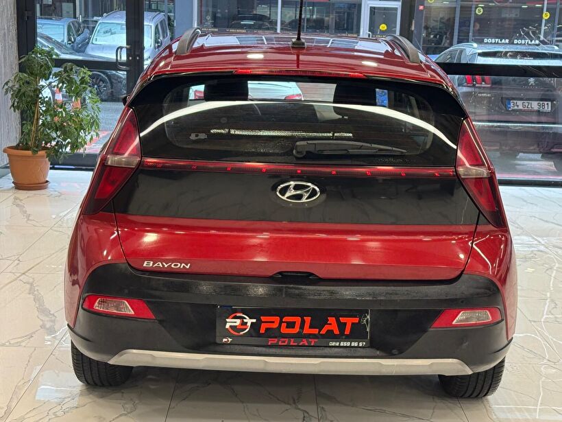 2023 Benzin Otomatik Hyundai Bayon Kırmızı Polat Araç Dizayn Otomotiv İnşaat Sanayi Ve Ticaret Limited Şirketi