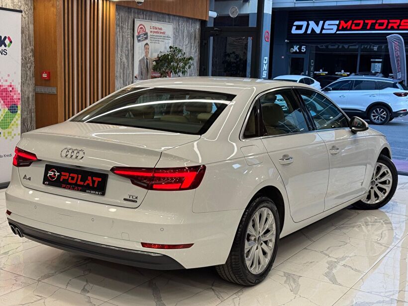 2018 Dizel Otomatik Audi A4 Beyaz Polat Araç Dizayn Otomotiv İnşaat Sanayi Ve Ticaret Limited Şirketi