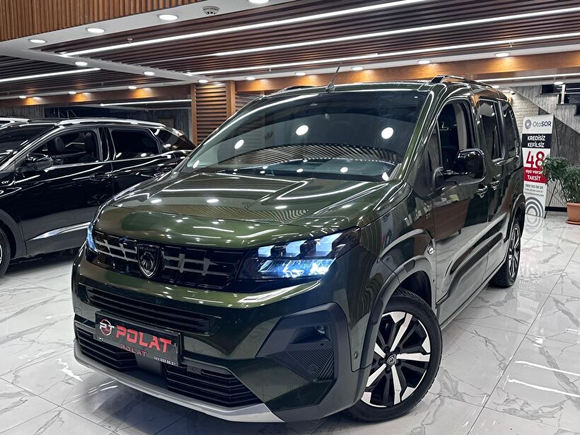 2024 Dizel Otomatik Peugeot Rifter Yeşil Polat Araç Dizayn Otomotiv İnşaat Sanayi Ve Ticaret Limited Şirketi