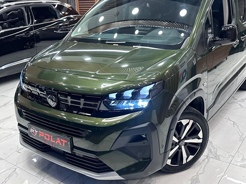 2024 Dizel Otomatik Peugeot Rifter Yeşil Polat Araç Dizayn Otomotiv İnşaat Sanayi Ve Ticaret Limited Şirketi