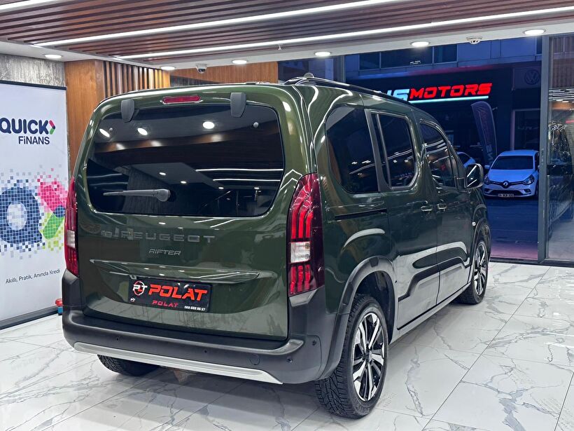 2024 Dizel Otomatik Peugeot Rifter Yeşil Polat Araç Dizayn Otomotiv İnşaat Sanayi Ve Ticaret Limited Şirketi