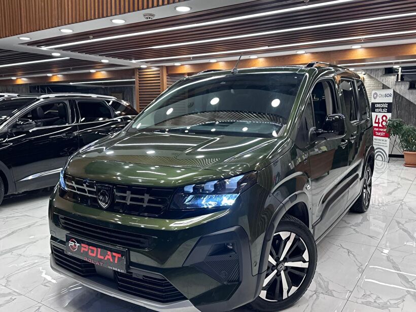 2024 Dizel Otomatik Peugeot Rifter Yeşil Polat Araç Dizayn Otomotiv İnşaat Sanayi Ve Ticaret Limited Şirketi