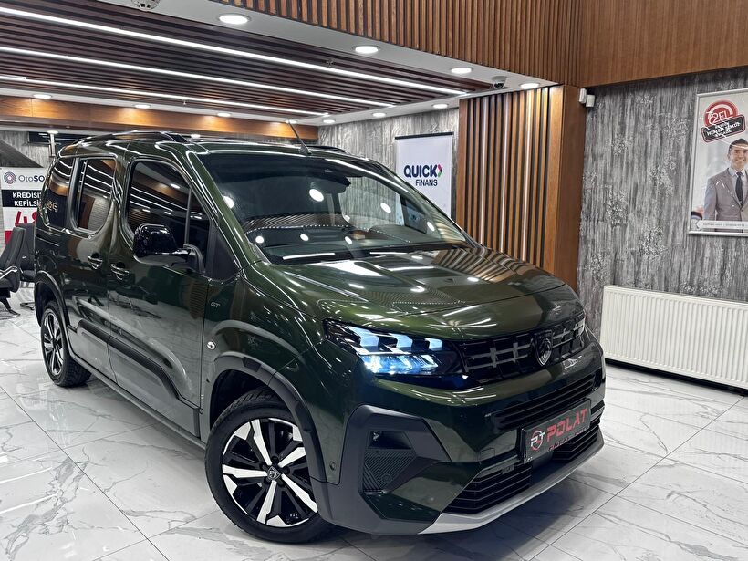 2024 Dizel Otomatik Peugeot Rifter Yeşil Polat Araç Dizayn Otomotiv İnşaat Sanayi Ve Ticaret Limited Şirketi