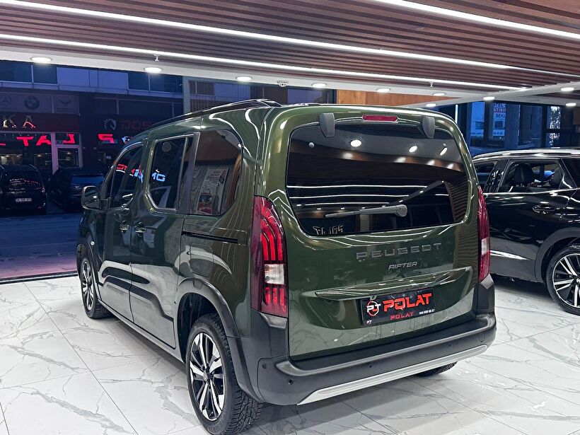 2024 Dizel Otomatik Peugeot Rifter Yeşil Polat Araç Dizayn Otomotiv İnşaat Sanayi Ve Ticaret Limited Şirketi