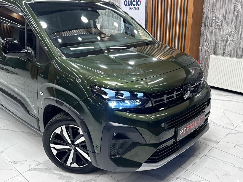 2024 Dizel Otomatik Peugeot Rifter Yeşil Polat Araç Dizayn Otomotiv İnşaat Sanayi Ve Ticaret Limited Şirketi
