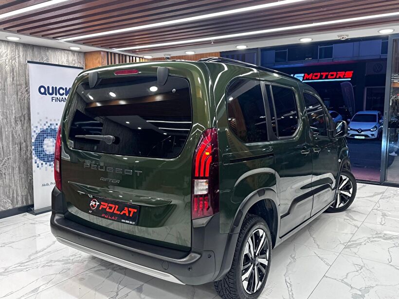 2024 Dizel Otomatik Peugeot Rifter Yeşil Polat Araç Dizayn Otomotiv İnşaat Sanayi Ve Ticaret Limited Şirketi