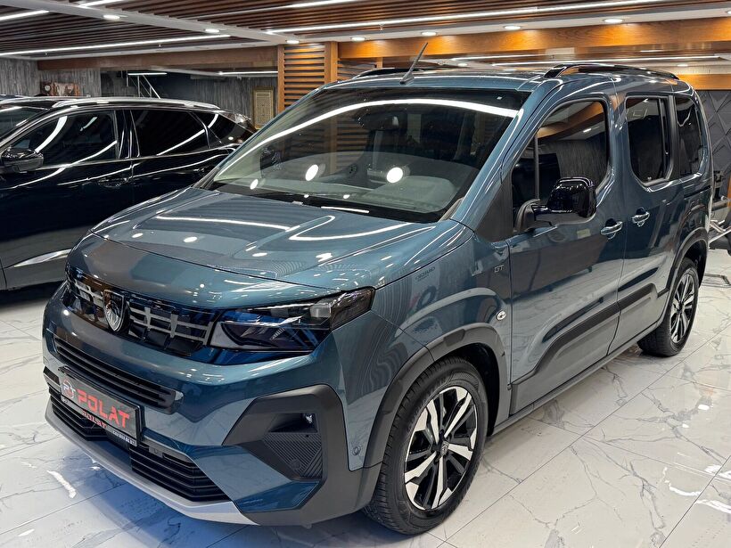 2024 Dizel Otomatik Peugeot Rifter Mavi Polat Araç Dizayn Otomotiv İnşaat Sanayi Ve Ticaret Limited Şirketi