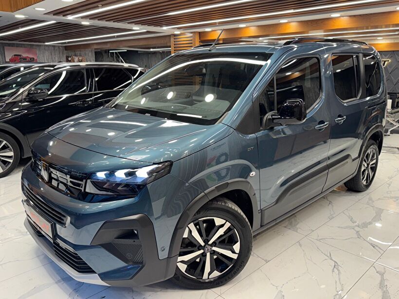 2024 Dizel Otomatik Peugeot Rifter Mavi Polat Araç Dizayn Otomotiv İnşaat Sanayi Ve Ticaret Limited Şirketi