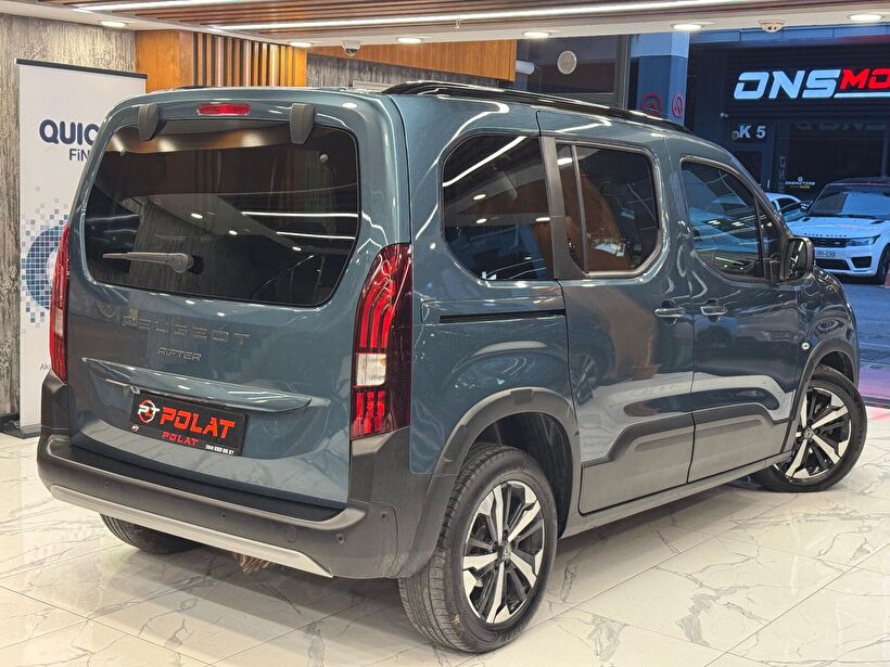 2024 Dizel Otomatik Peugeot Rifter Mavi Polat Araç Dizayn Otomotiv İnşaat Sanayi Ve Ticaret Limited Şirketi