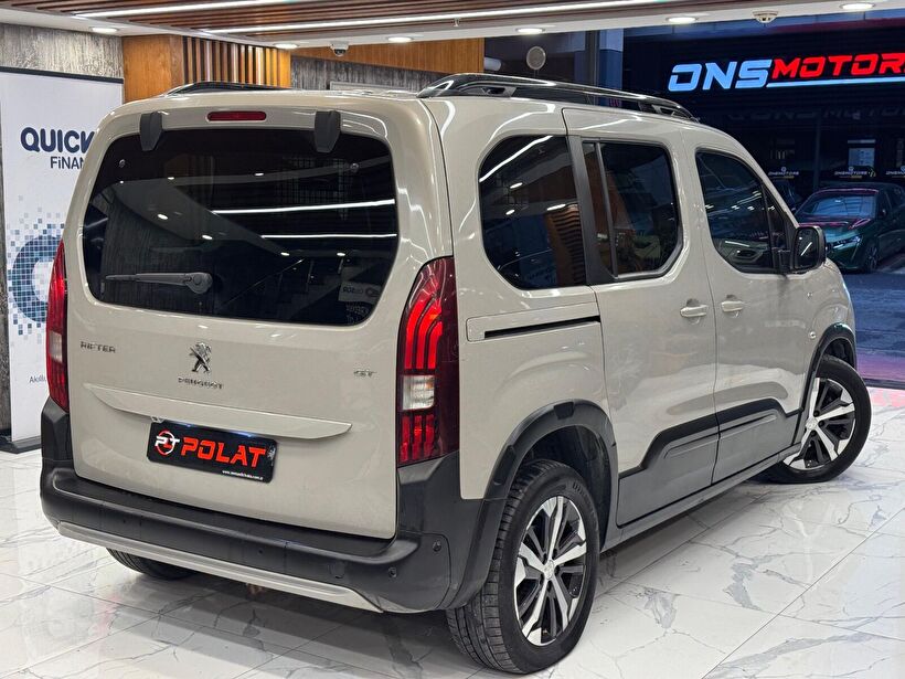 2022 Dizel Otomatik Peugeot Rifter Gri Polat Araç Dizayn Otomotiv İnşaat Sanayi Ve Ticaret Limited Şirketi