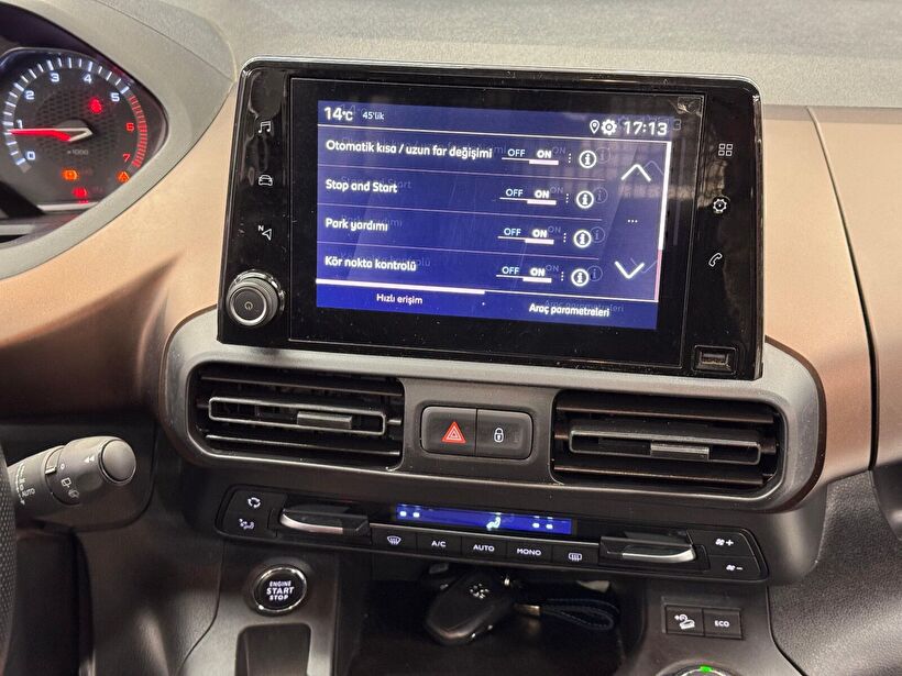 2022 Dizel Otomatik Peugeot Rifter Gri Polat Araç Dizayn Otomotiv İnşaat Sanayi Ve Ticaret Limited Şirketi