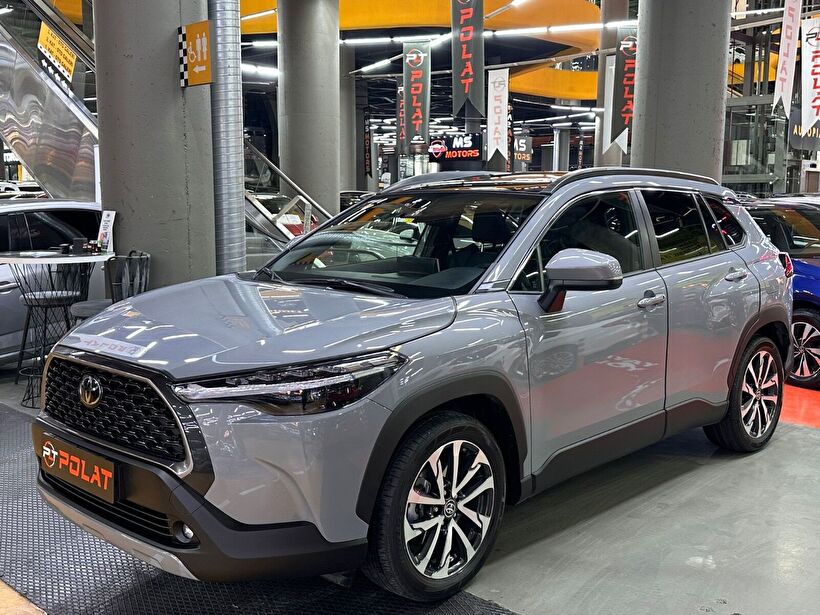 2025 Benzin Otomatik Toyota Corolla Cross Gümüş Gri Polat Araç Dizayn Otomotiv İnşaat Sanayi Ve Ticaret Limited Şirketi